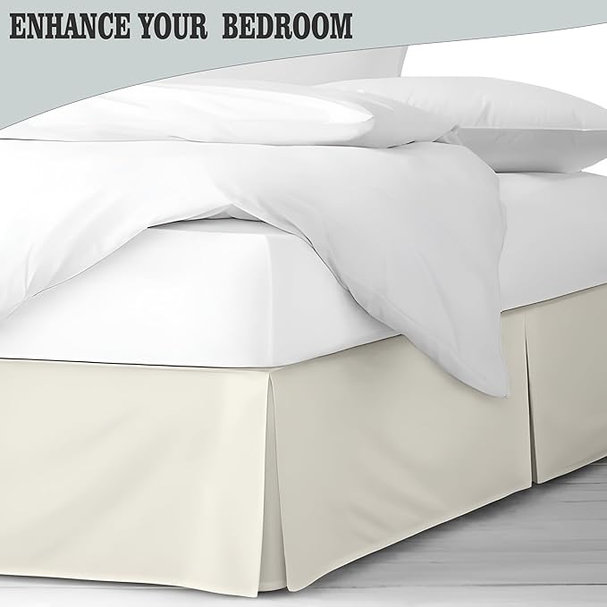 Microfiber Bed Skirt - Queen - 16 in Drop