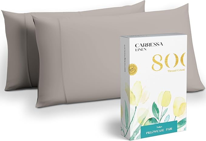 Linen Cooling Pillowcase Set - King - 2 Piece