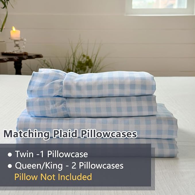 Microfiber Bed Sheet Set - Full - 4 Piece