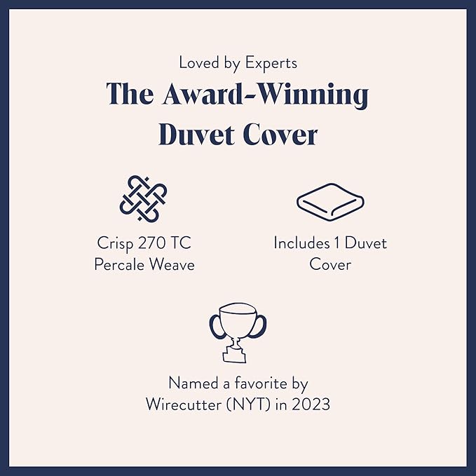 100% Cotton Duvet Cover - Queen