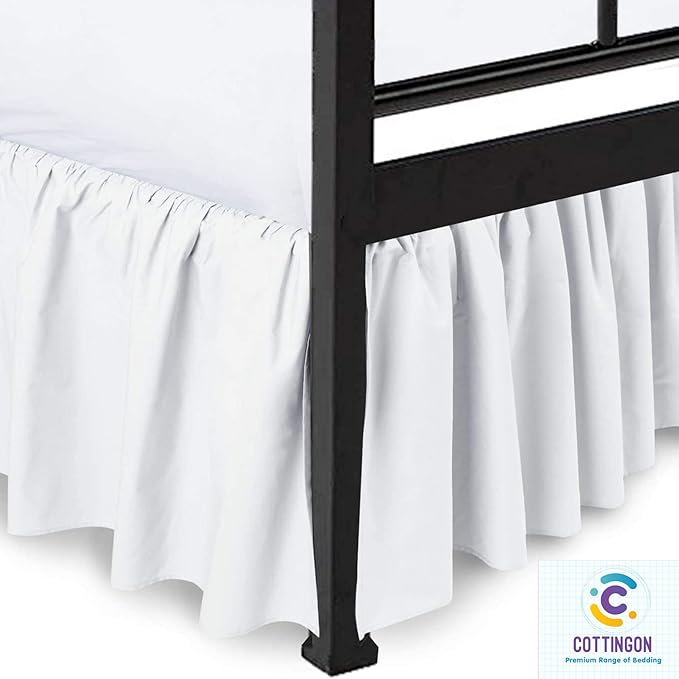 Microfiber Bed Skirt - Queen - 16 in Drop