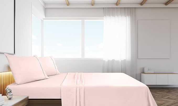 Microfiber Flat Sheet - Twin - 2 Pack