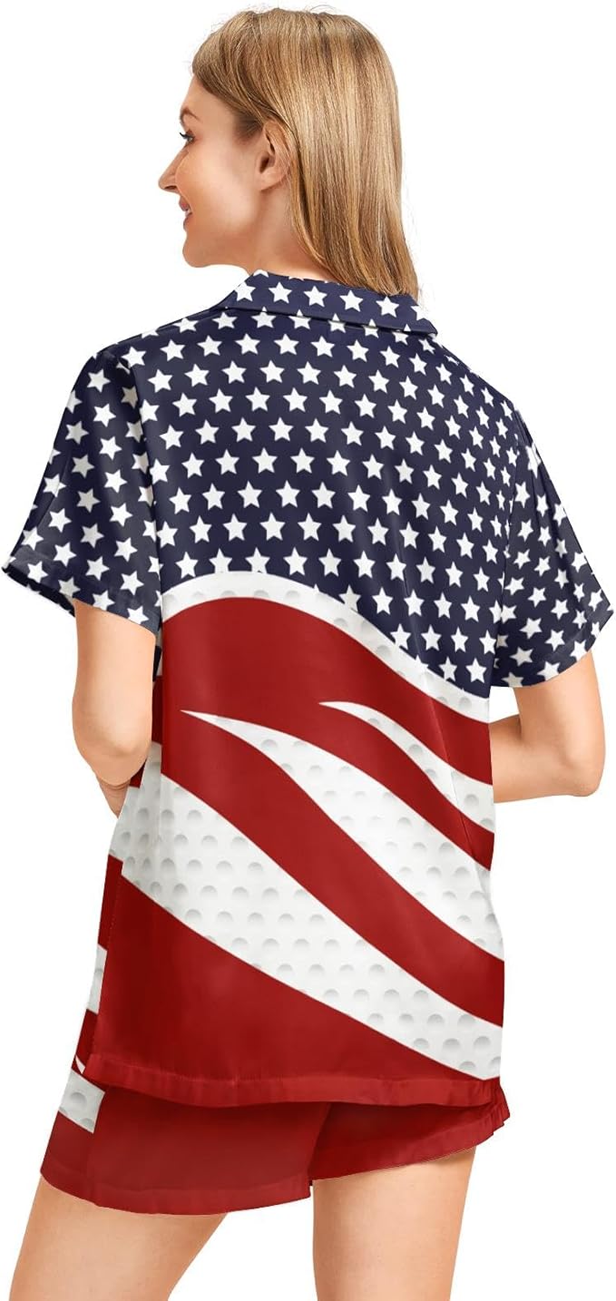 Women's Pajama Set - Short Sleeve - 2 Piece