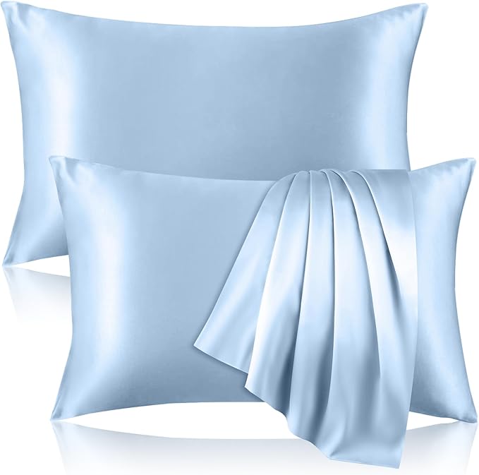 Mulberry Silk Cooling Pillowcase Set - Standard - 2 Pack