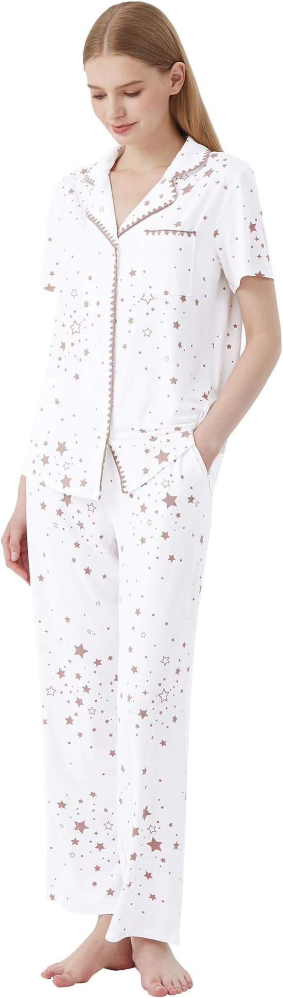 Women's Bamboo Pajama Set - 2 Piece