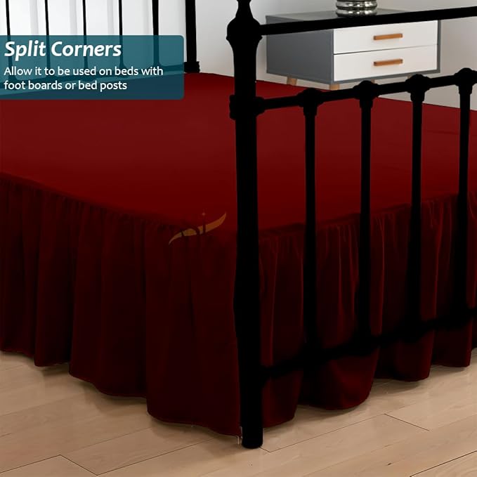 Linen Bed Skirt - Twin