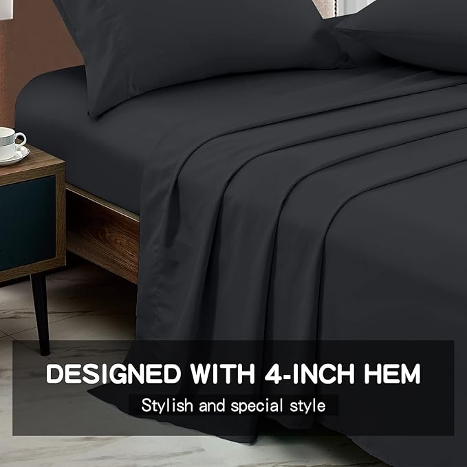 Microfiber Flat Sheet - Twin XL
