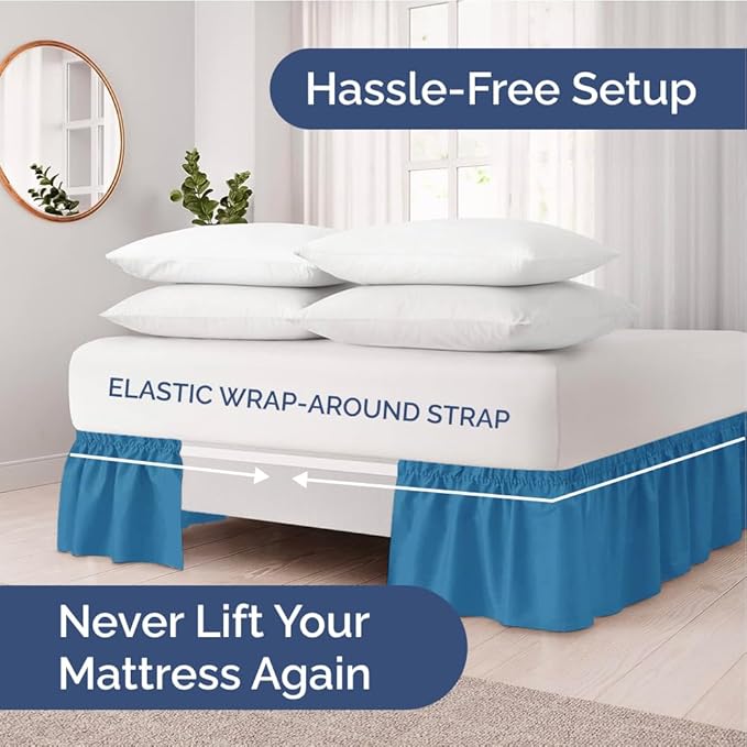 Bed Skirt - Queen - 24 in Drop