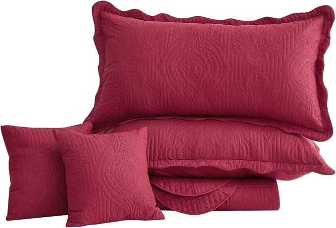 Microfiber Bedding Set - King - 5 Piece