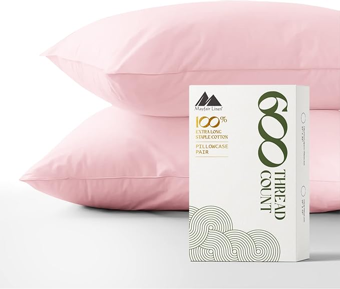 Linen Pillowcase Set - Queen - 2 Piece