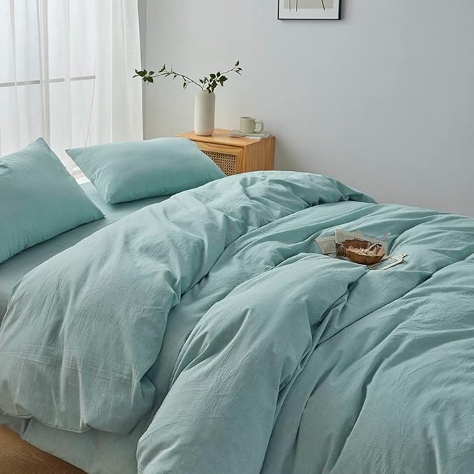Linen Duvet Cover Set - Queen