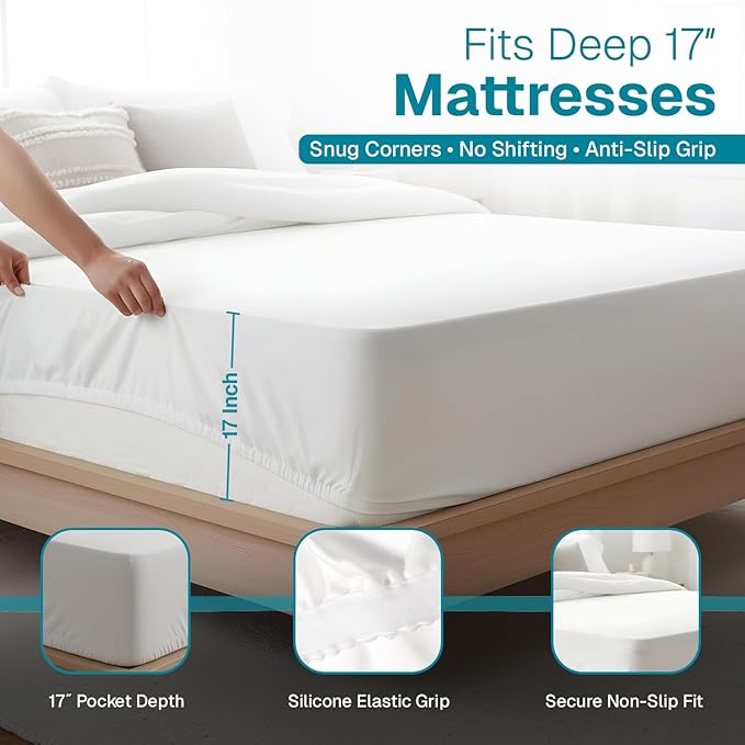 Waterproof Mattress Protector - Twin