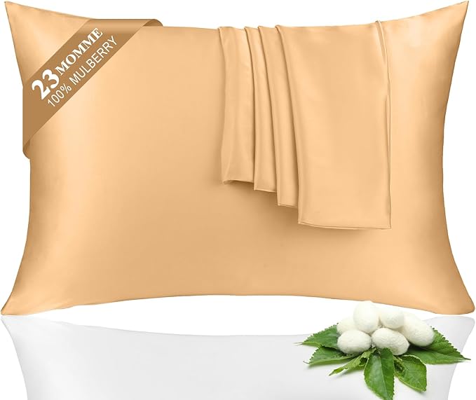 Mulberry Silk Cooling Pillowcase Set - King - 2 Pack
