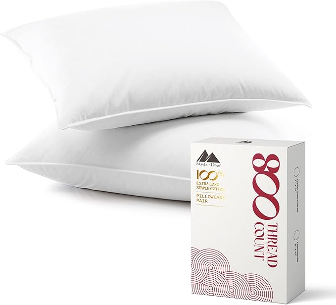 Linen Cooling Pillowcase Set - Queen - 4 Piece