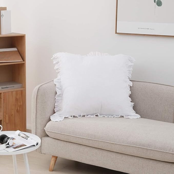 Linen Pillowcase Set - 26 x 26 in - 2 Piece