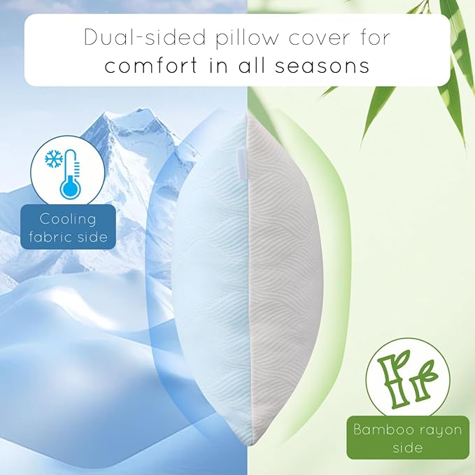 Memory Foam Bed Pillow - Standard