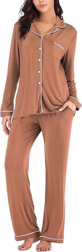 Women's Pajama Set - Long Sleeve - 2 Piece
