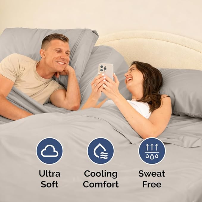 Bed Sheet Set - Split King - 4 Piece