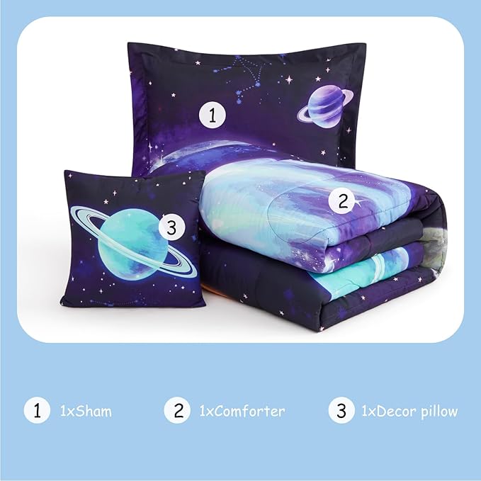 Comforter Set - Twin - 3 Piece