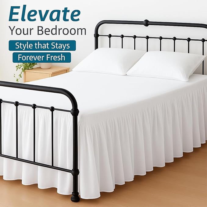 Linen Bed Skirt - King