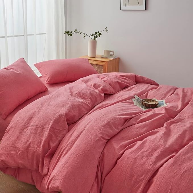 Linen Duvet Cover Set - Queen