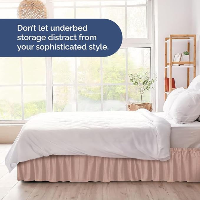 Bed Skirt - King - 12 in Drop