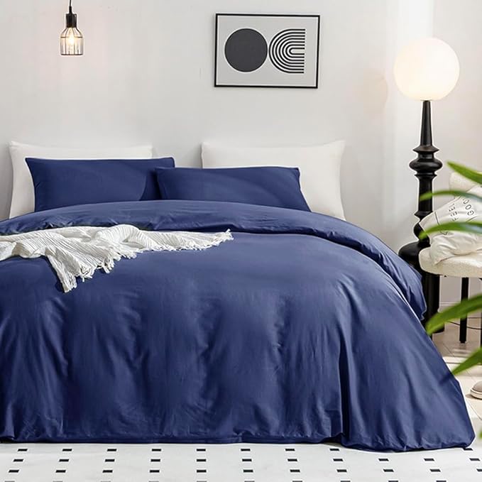 Linen Duvet Cover Set - Twin - 2 Piece