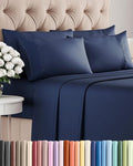 Cooling Bed Sheet Set - Queen - 16 in Deep Pocket - 6 Piece