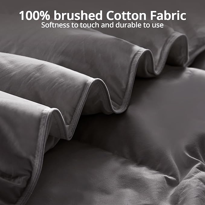 100% Cotton Duvets Down Comforter - King - 106 x 90 in
