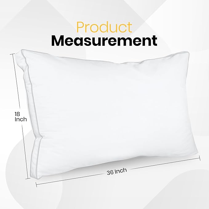 Down Alternative Cooling Bed Pillow - King - 2 Piece