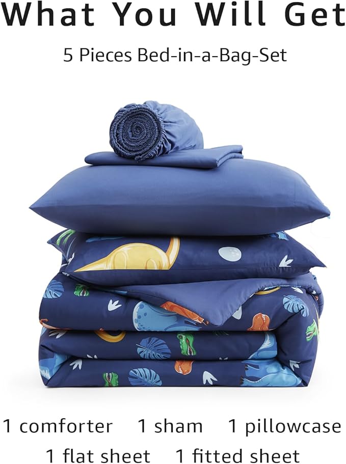 Comforter Set - Twin - 5 Piece