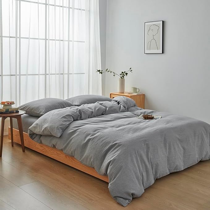 Linen Duvet Cover Set - California King