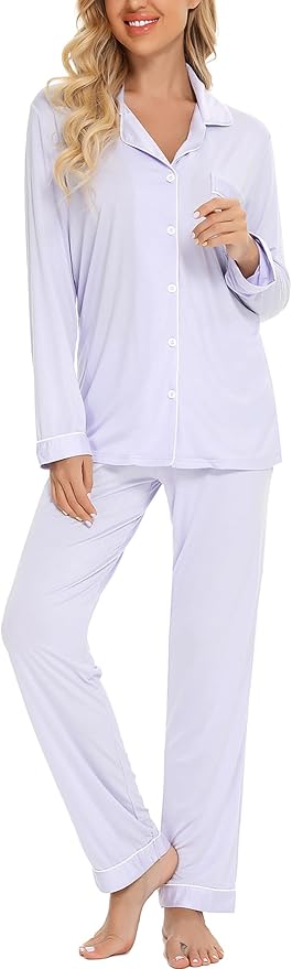 Women's Pants Pajama Set - Long Sleeve - 2 Piece