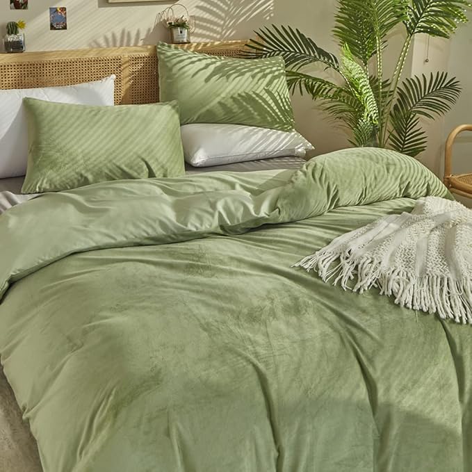 Velvet Comforter Set - King - 3 Piece