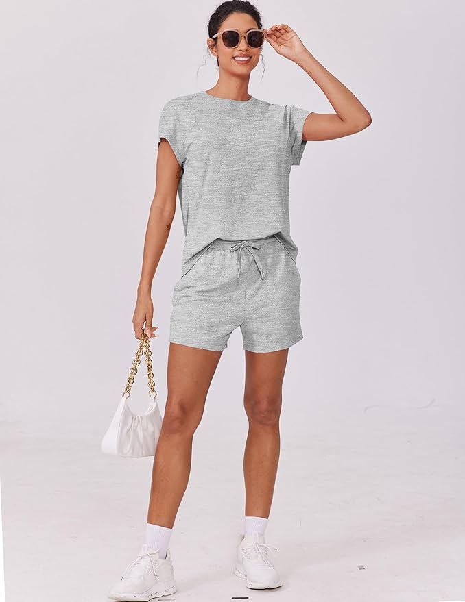 Women's Loungewear Set - Shorts - 2 Piece