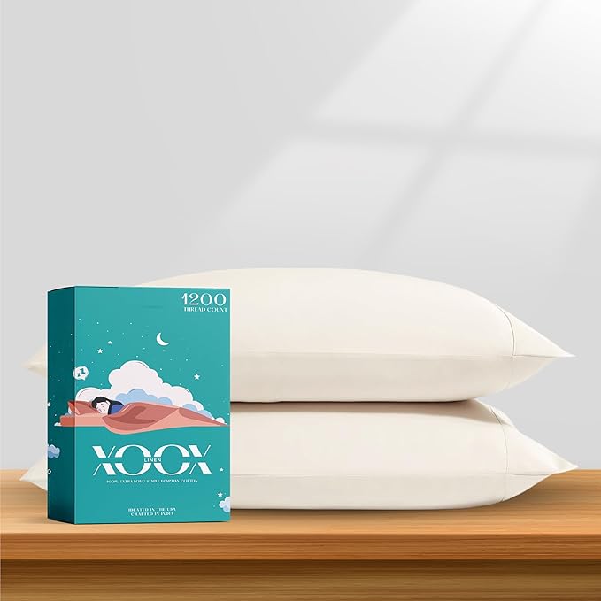 Linen Cooling Pillowcase Set - King - 2 Piece