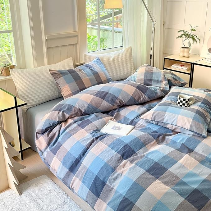 Linen Duvet Cover Set - Queen