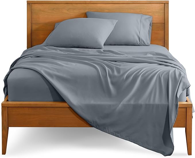 Microfiber Bed Sheet Set - Queen - 4 Piece
