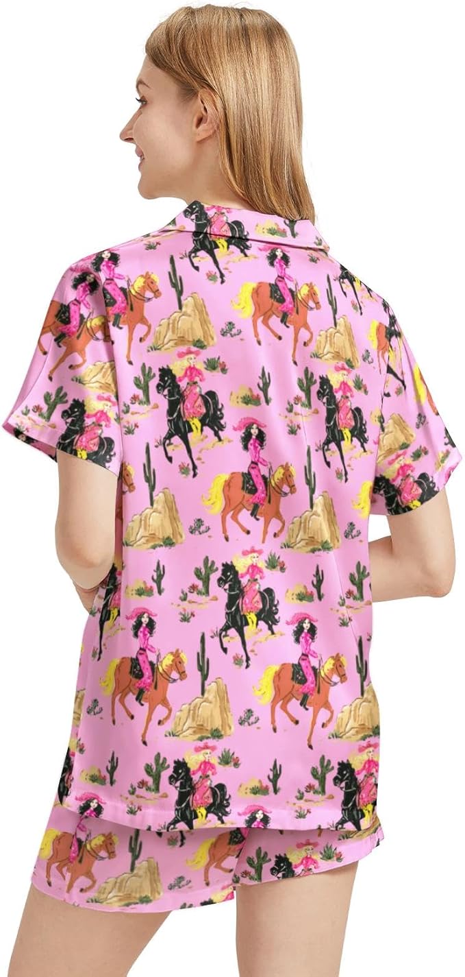 Women's Pajama Set - Short Sleeve - 2 Piece