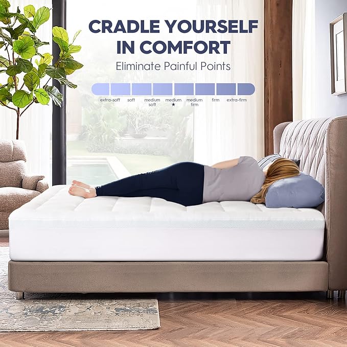Memory Foam Mattress Topper - Queen