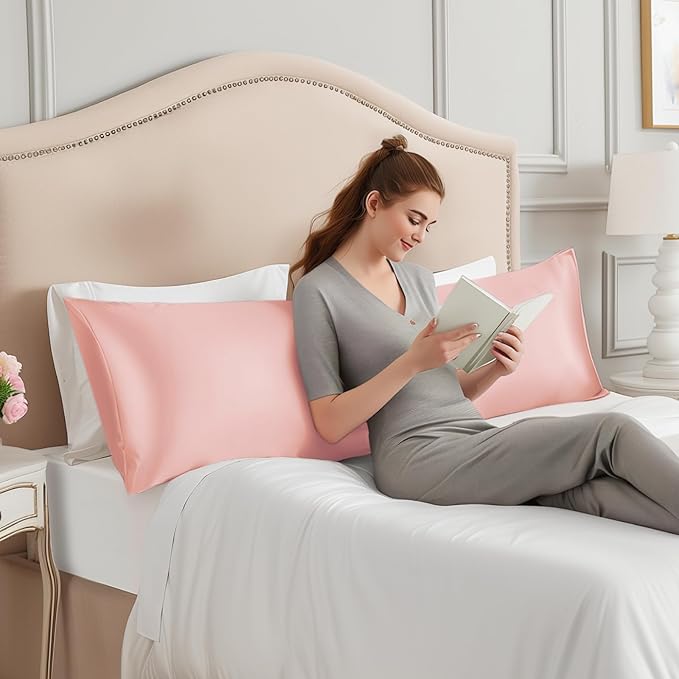 Mulberry Silk Cooling Pillowcase - 20 x 54 in