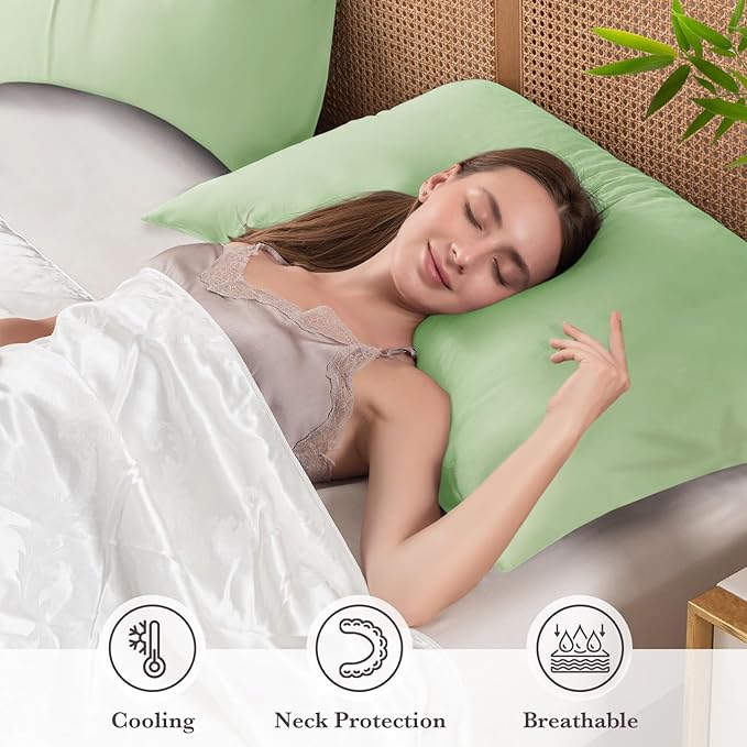 Bamboo Cooling Pillowcase - King