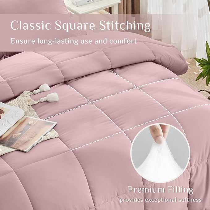 Down Alternative Comforter Set - Queen - 7 Piece