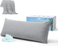 Memory Foam Cooling Body Pillow - Full - 20 x 54 in