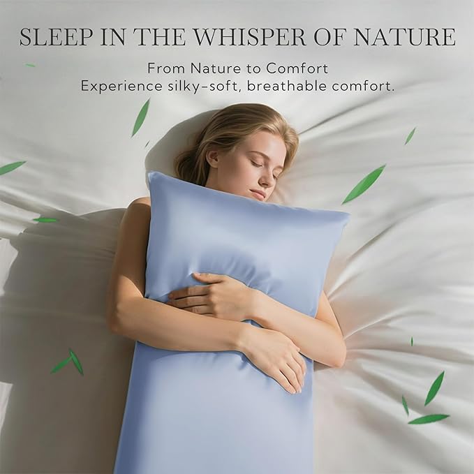 Bamboo Cooling Pillowcase Set - Queen - 2 Piece