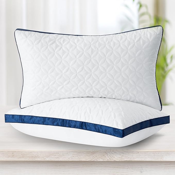 Down Alternative Cooling Bed Pillow - King - 2 Pack