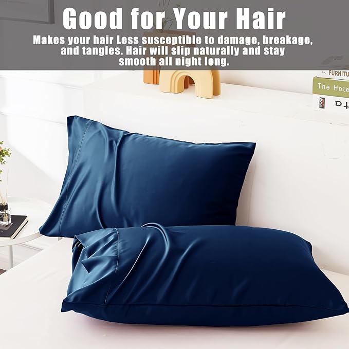 Bamboo Cooling Pillowcase Set - Standard - 20 x 26 in - 2 Pack - 2 Piece