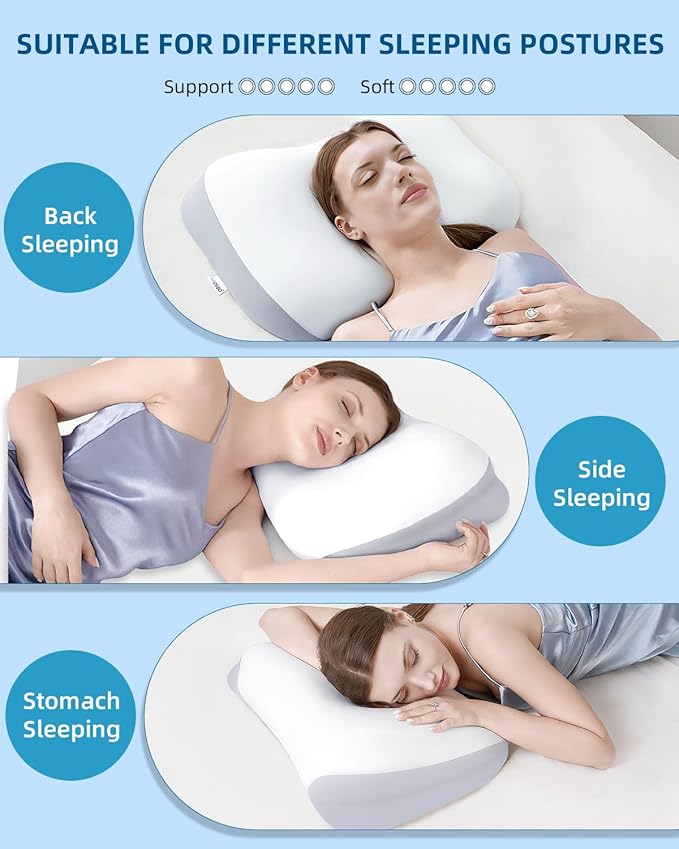 Memory Foam Cooling Bed Pillow