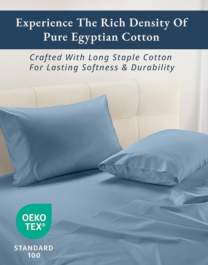 Linen Bed Sheet Set - King
