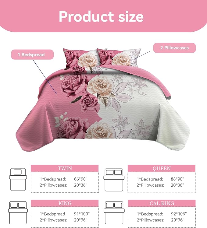 Microfiber Bedding Set - California King - 3 Piece